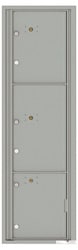 Florence 4C Mailboxes 4C16S-3P Silver Speck