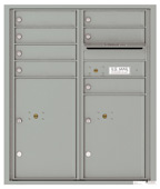 Florence 4C Mailboxes 4CADD-07 Silver Speck