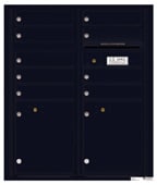 Florence 4C Mailboxes 4CADD-09 Black