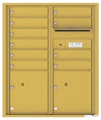 Florence 4C Mailboxes 4CADD-10 Gold Speck