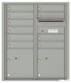 Florence 4C Mailboxes 4CADD-10 Silver Speck
