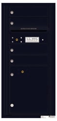 Florence 4C Mailboxes 4CADS-04 Black