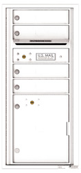 Florence 4C Mailboxes 4CADS-04 White
