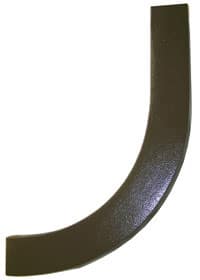 Gaines Mailboxes Post Curved Brace Bronze