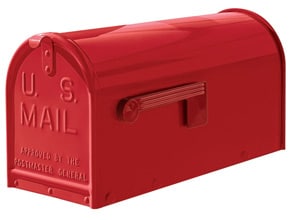 Janzer Mailboxes Gloss Red