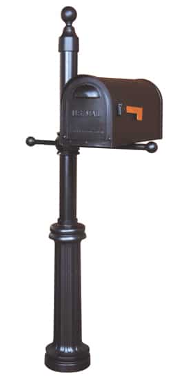 Classic Locking Mailbox With Fresno Post Product Image