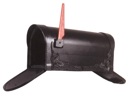 Residential Mailboxes - Special Lite Floral Decorative Post Mount