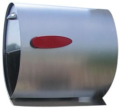 Spira Post Mount Mailbox Stainless Steel