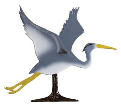 Whitehall Blue Heron Traditional Weathervane