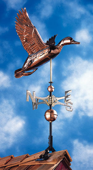 Whitehall Copper Duck Classic Weathervane Product Image