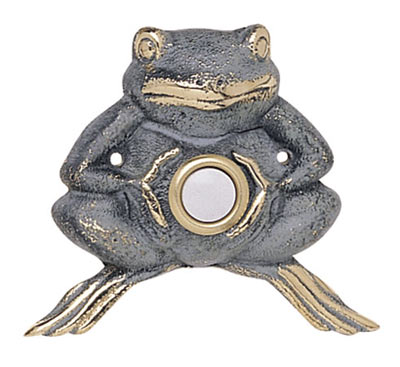 Whitehall Froggie Solid Brass Door Bell Product Image