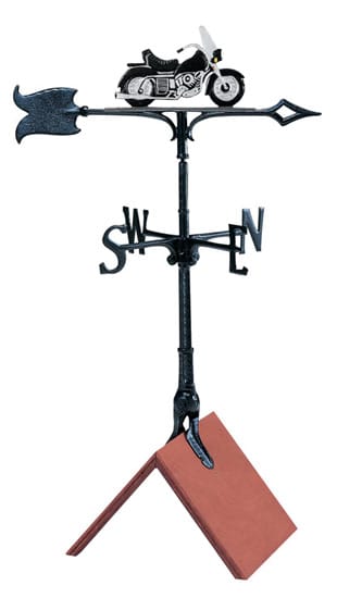 Whitehall 30 Inch Motorcycle Color Weathervane