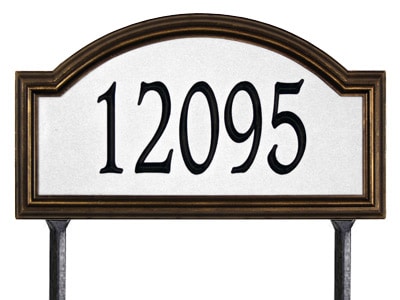 Providence 911 Reflective Standard Address Plaques