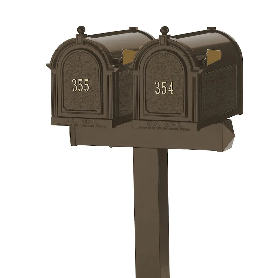 Whitehall Capitol Mailboxes with Dual Post Featured Image