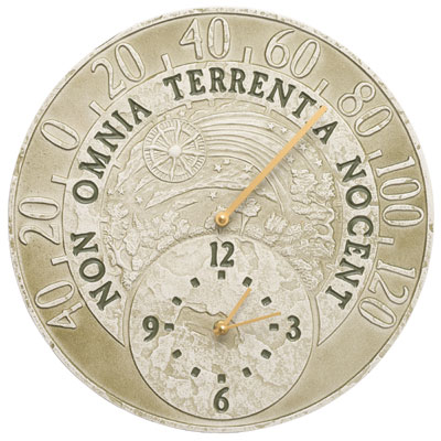 Whitehall Celestial Clock and Thermometer