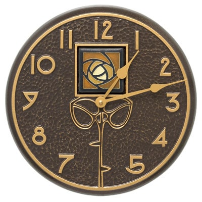 Whitehall Hunter Rose Clock