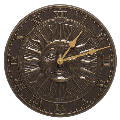 Whitehall Sunface Clock Product Image