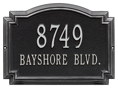 Personalized Address Plaques Make Great Holiday Gifts