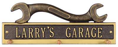 Whitehall Wrench Hook Wall Plaque