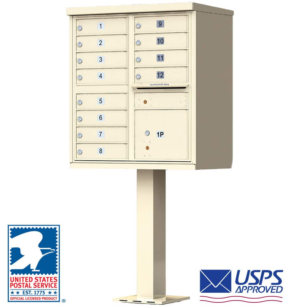 Florence CBU Cluster Mailbox - 12 Tenant Doors, 1 Parcel Locker Featured Image