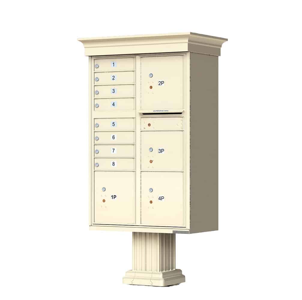 Florence CBU Cluster Mailbox – 8 Tenant Doors, 4 Parcel Lockers Product Image