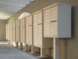 Florence CBU Mailboxes Installed
