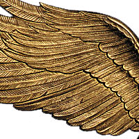Whitehall Wall Eagle Antique Brass