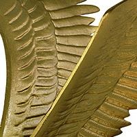 Whitehall Wall Eagle Gold Bronze