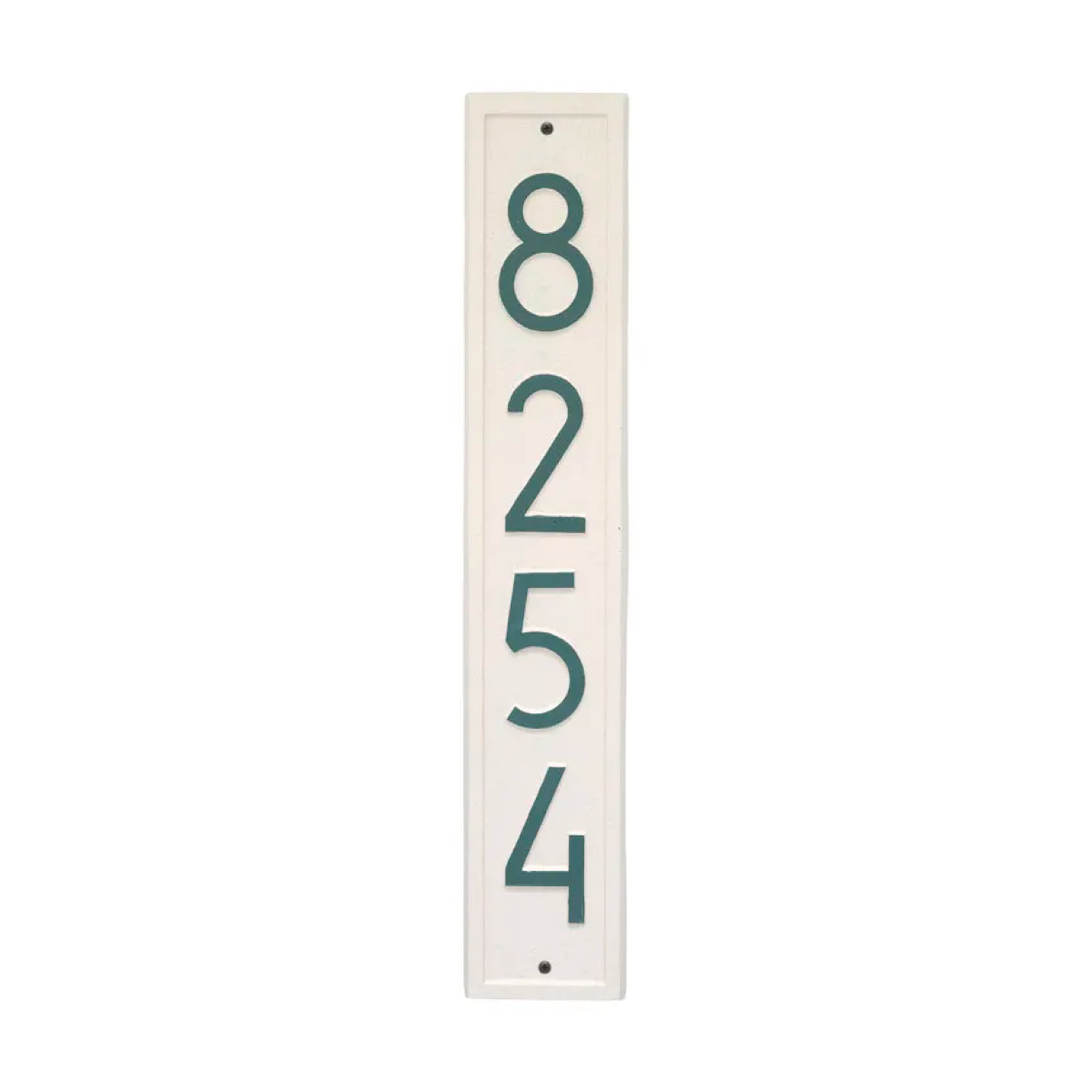 Whitehall Delaware Modern Vertical Address Plaque Product Image