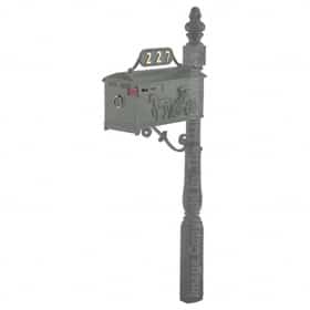 Imperial 227 Mailbox System Gray
