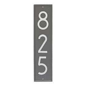 Whitehall Modern Delaware Plaque Pewter Silver