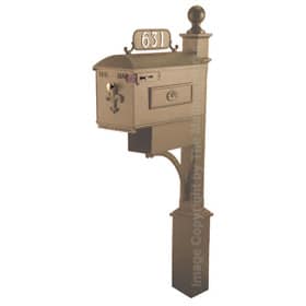 Imperial 631 Mailbox System Bronze