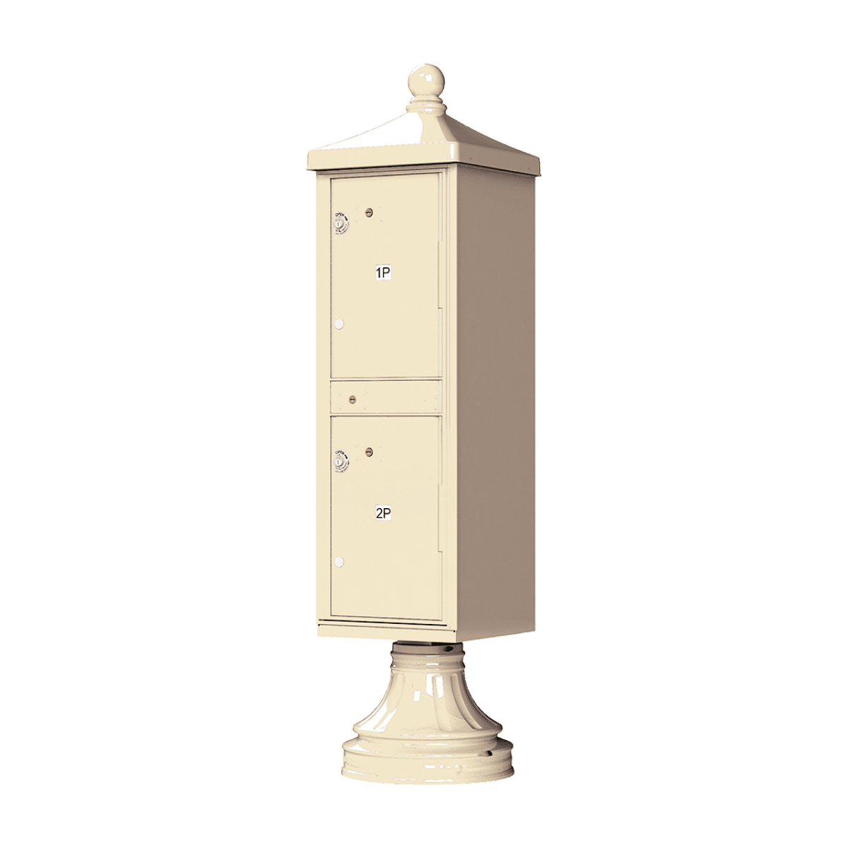 Florence CBU Cluster Mailbox – Vogue Traditional Kit, 2 Parcel Lockers Product Image