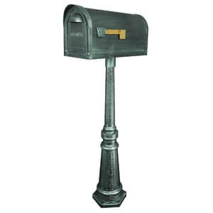 Classic Mailbox Tacoma Post Verde Green