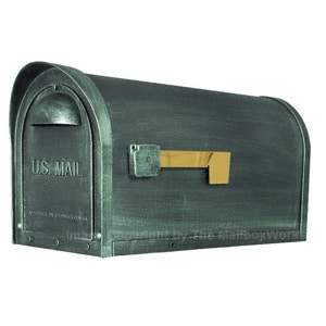 Special Lite Classic Mailbox Verde Green