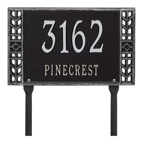 Whitehall Boston Lawn Marker Address Plaque Product Image