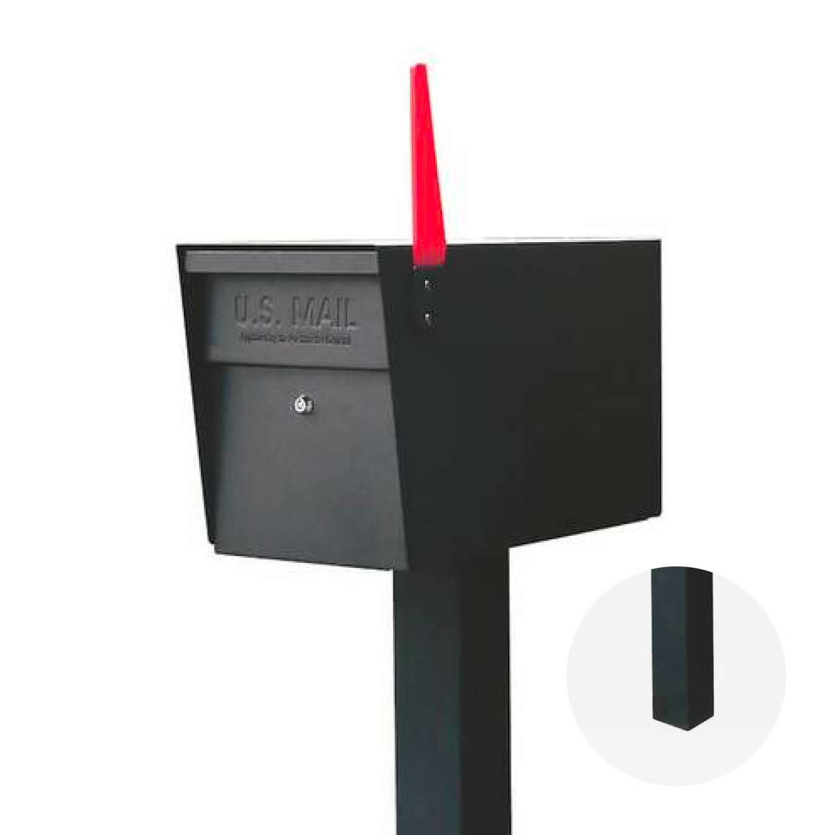 Mail Manager Pro Locking Mailbox With In-Ground Post Product Image