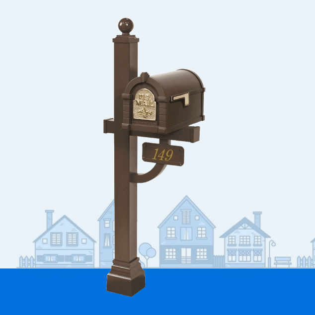 How to Install A Curbside Mailbox Post System