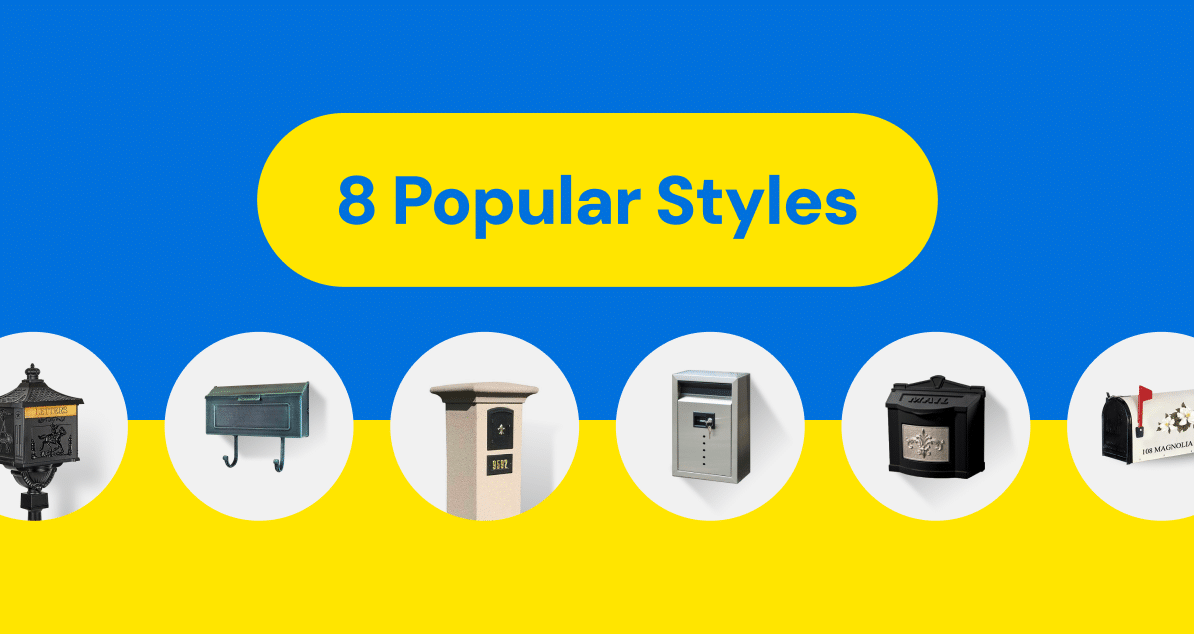 8 Popular Mailbox Styles