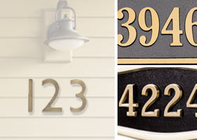 Brass House Numbers & Address Plaques Featured Image