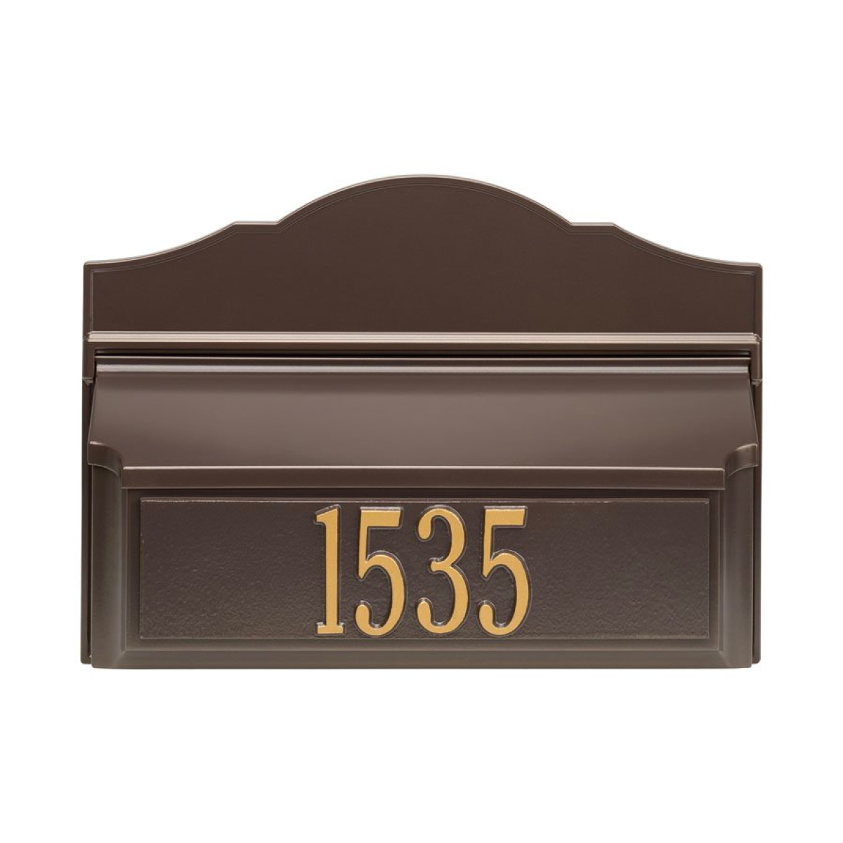 Whitehall Colonial Wall Mount Mailbox Package 2 (Mailbox & Plaque) Product Image