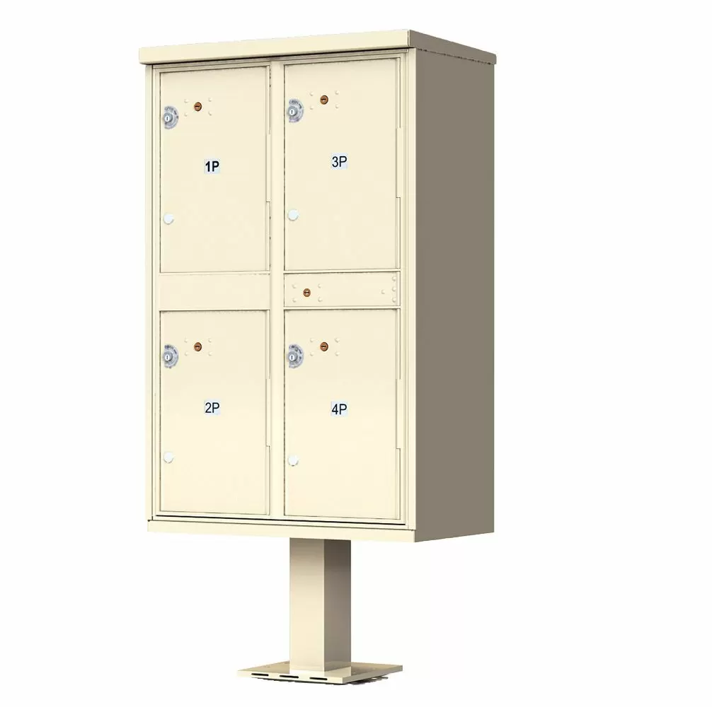 Florence CBU Cluster Mailbox – 4 Parcel Lockers Product Image