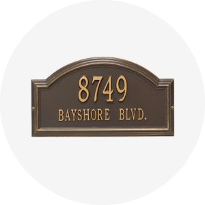 Address Plaques and House Numbers