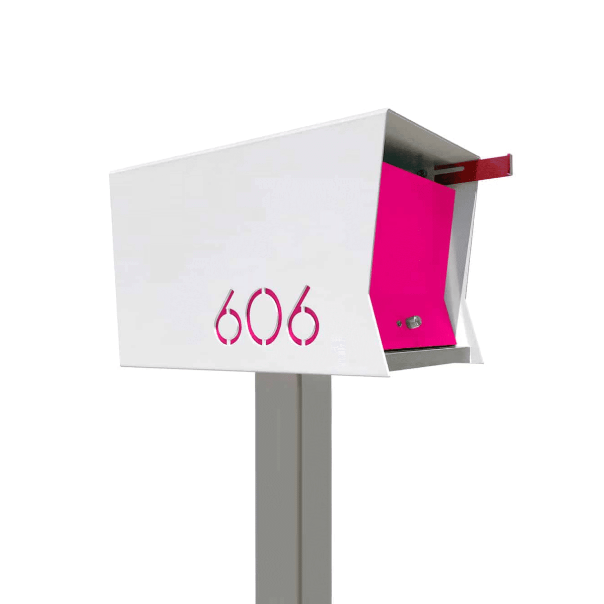 The Original Retrobox in Arctic White – Modern Mailbox