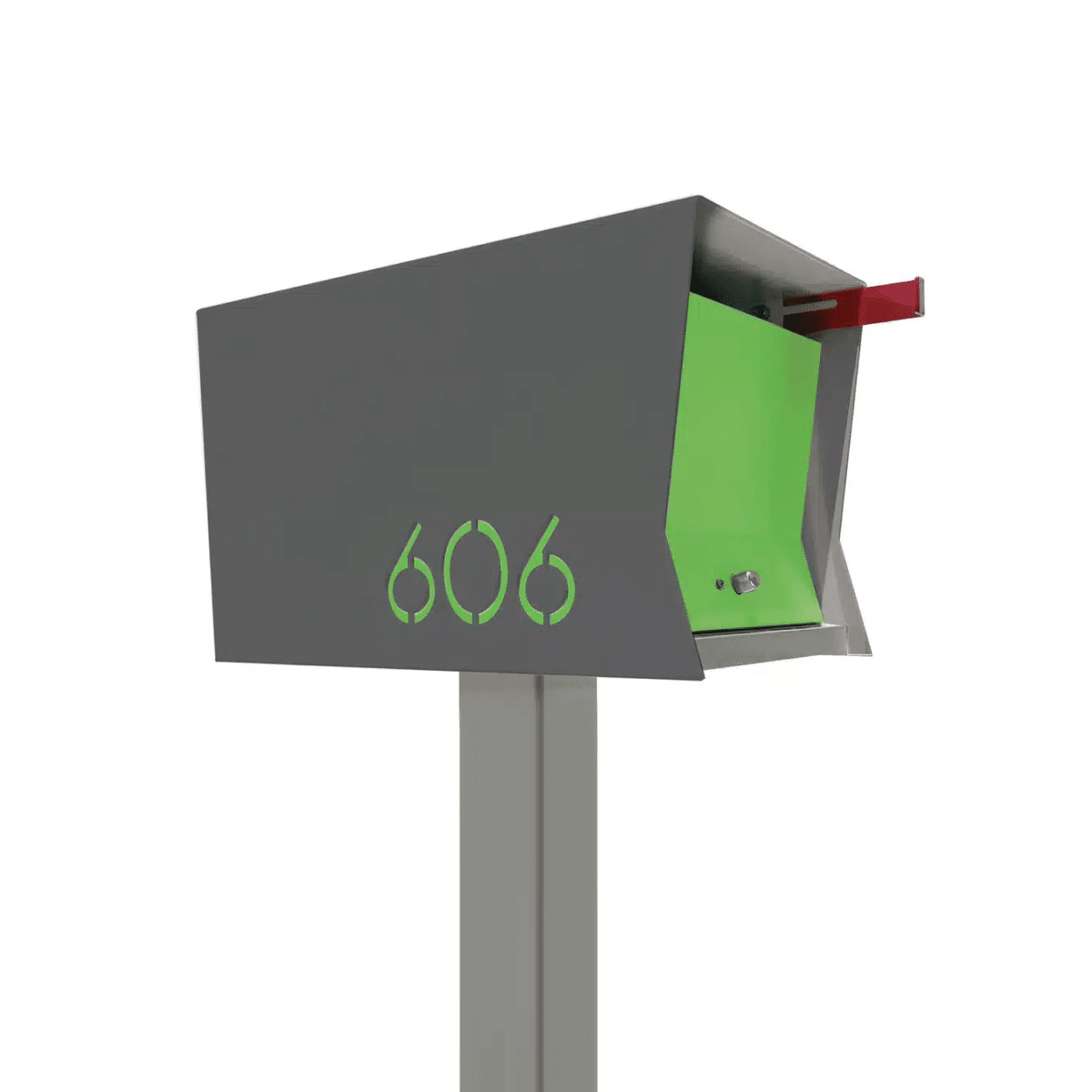 The Original Retrobox in Designer Gray – Modern Mailbox
