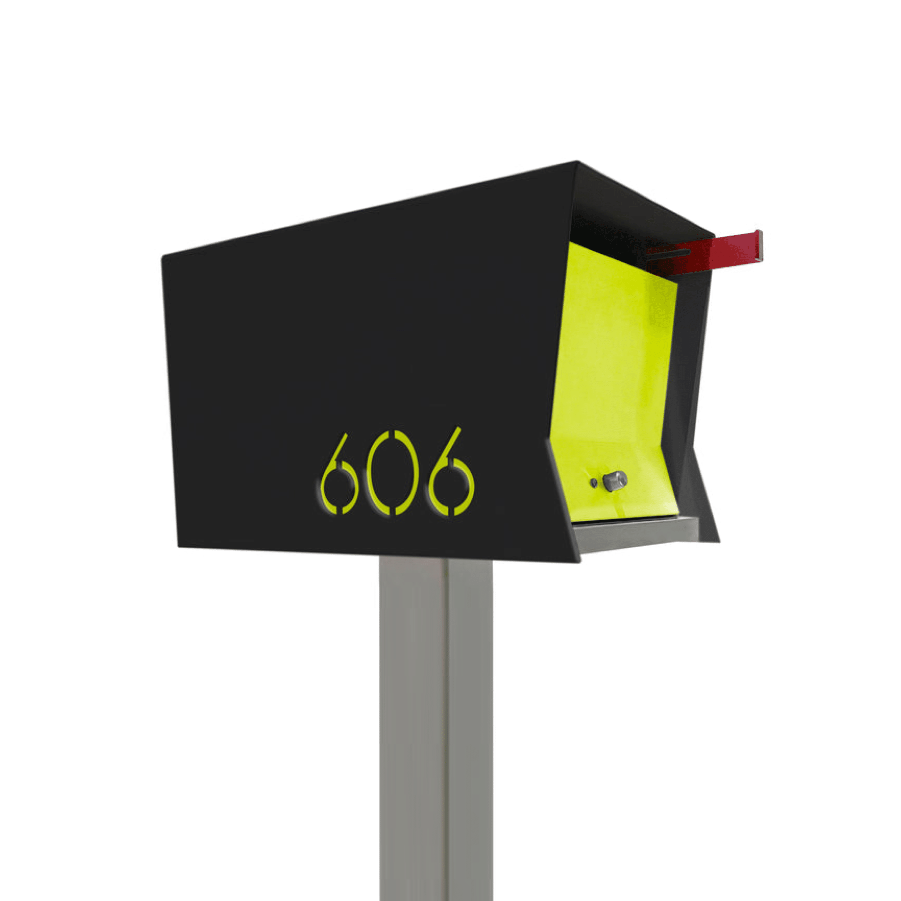 The Original Retrobox in Jet Black – Modern Mailbox