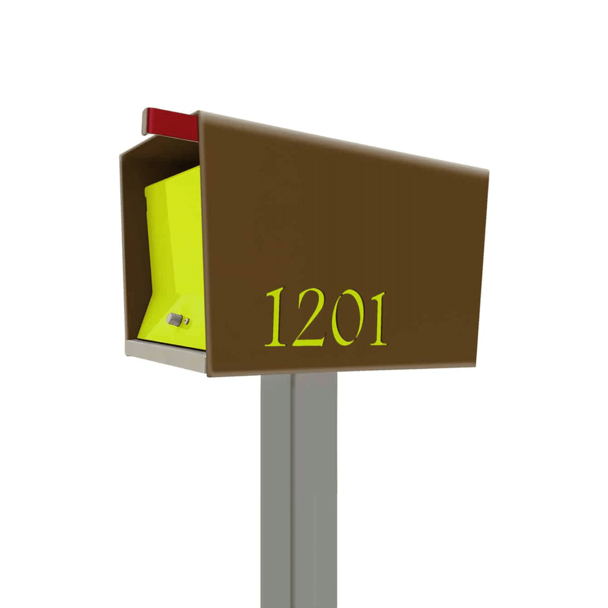 The Original UptownBox in Coconut – Modern Mailbox