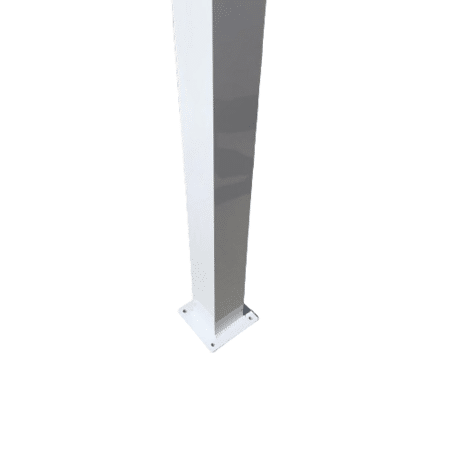 RetroBox / UptownBox Optional Sidewalk Surface mounted Pole Product Image