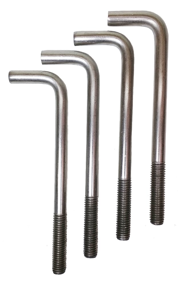 CBU Anchor Bolt Kit – to Connect Pedestal Stand to Wet Concrete (4 Bolts) Product Image